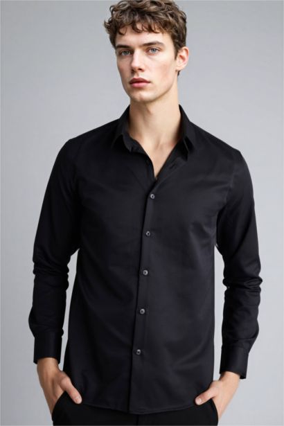 Man Long Sleeve Shirt