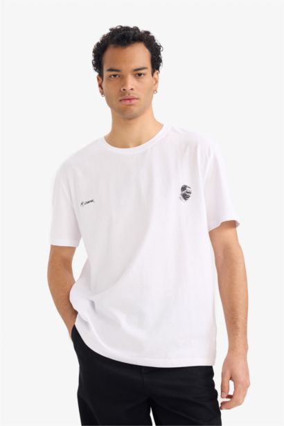 %100 Pamuk Atatürk Baskılı Tişört