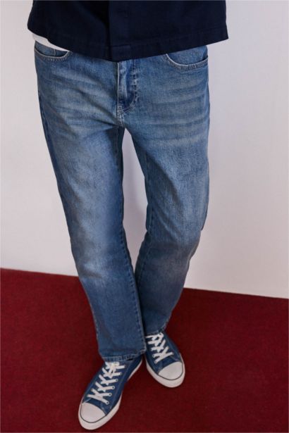 Straight Fit Trousers