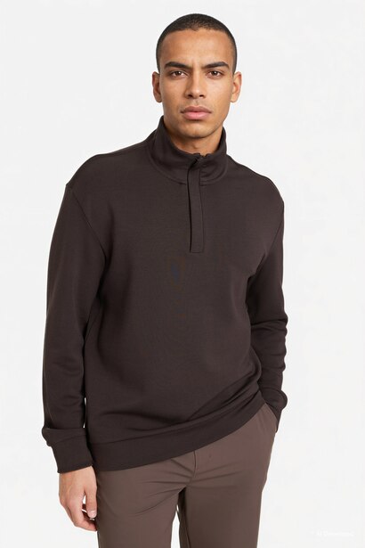 Boxy Fıt Modal Sweatshirt