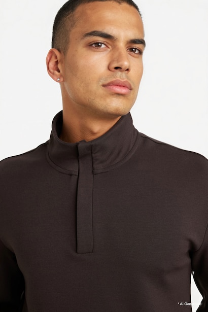 Boxy Fıt Modal Sweatshirt