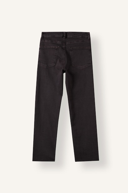 Yüksek Bel Crop Flare Fıt Pantolon