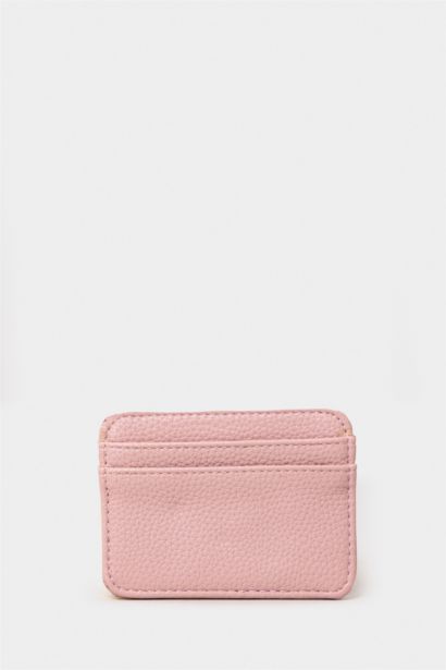 محفظة بطاقات حريمي جلد صناعي