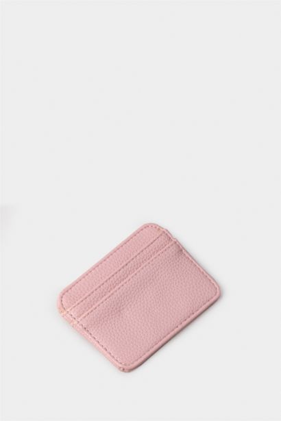 محفظة بطاقات حريمي جلد صناعي