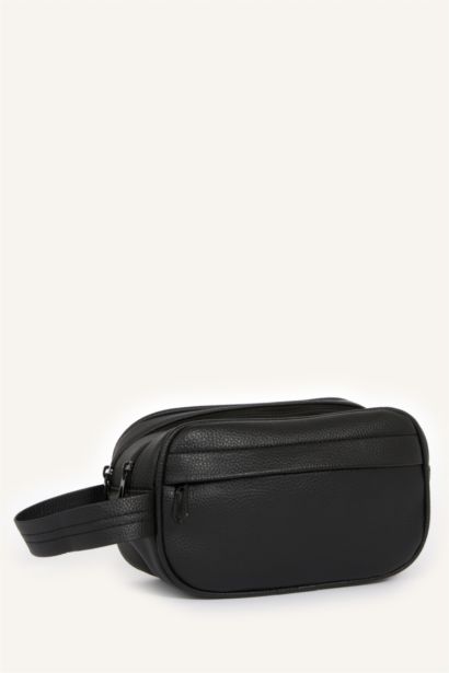 Faux Leather Hand Bag