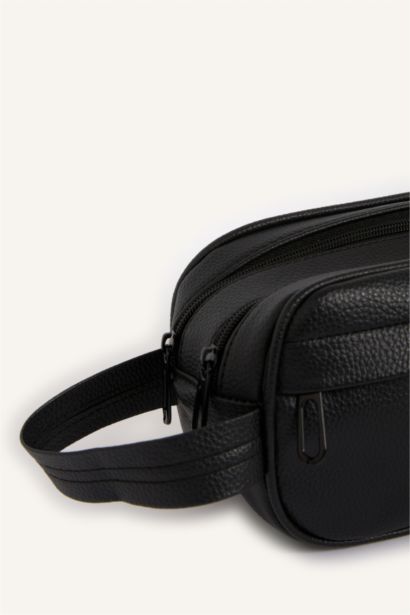 Faux Leather Hand Bag