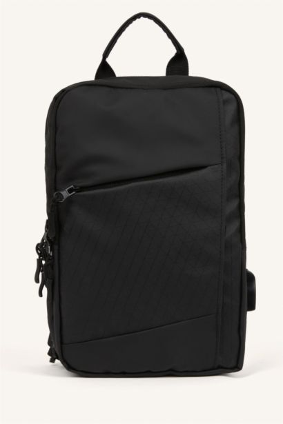 شنطة كروس بودي رجالي جلد صناعي