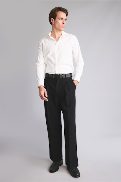 Черные брюки Wide Leg