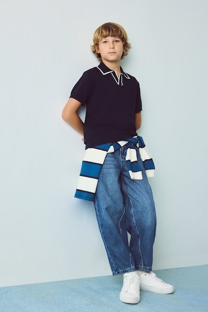 Boy Regular Fit Viscose T-Shirt