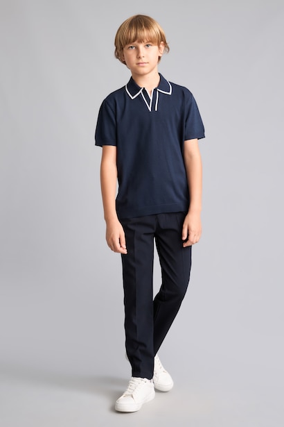 Boy Regular Fit Viscose T-Shirt