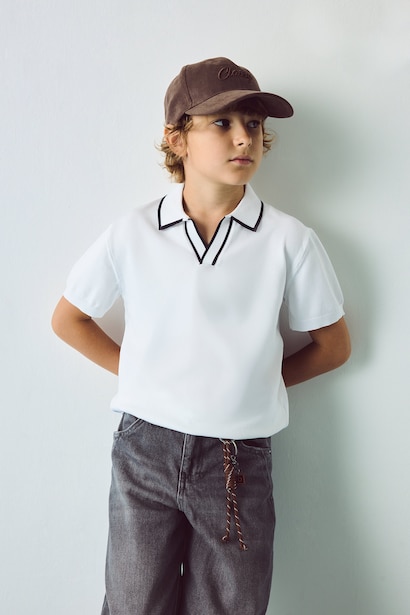 Boy Regular Fit Viscose T-Shirt