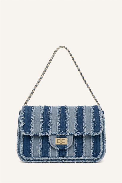 Woman Denim Crossbody Bag