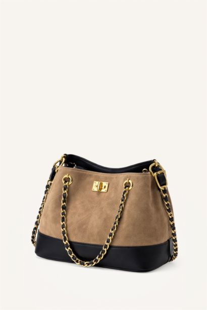 Suede Shoulder bag