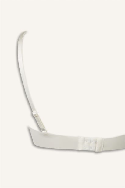 Kaplı Pedli Straplez Sütyen