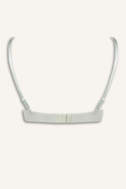 Dantel Detaylı Kaplı Pedli Straplez Sütyen