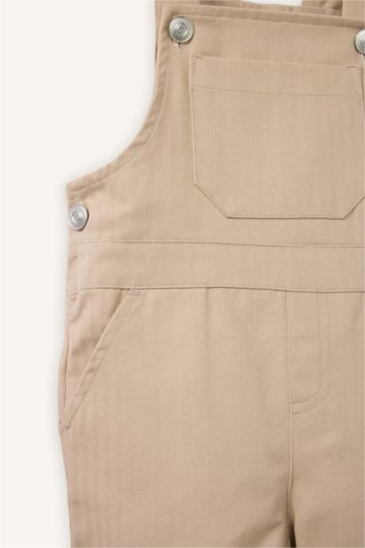 Baby Boy Gabardine Jumpsuit