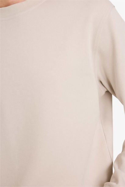 Basic Crew Neck Sweatshirt