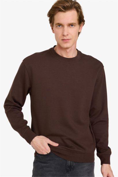 Basic Crew Neck Sweatshirt