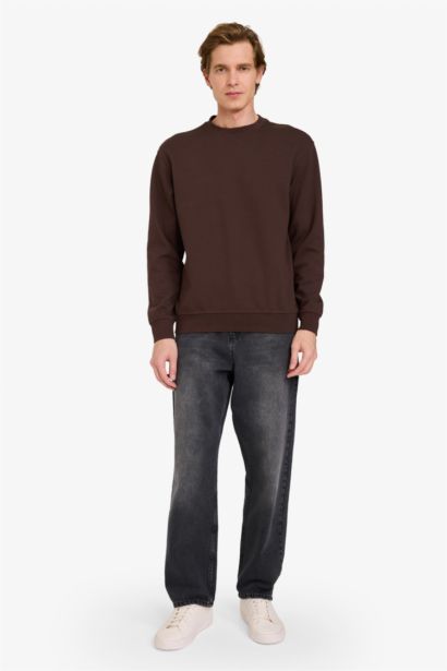 Basic Crew Neck Sweatshirt