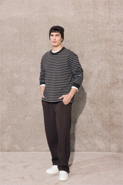 بنطلون بالون فيت برجل عادية