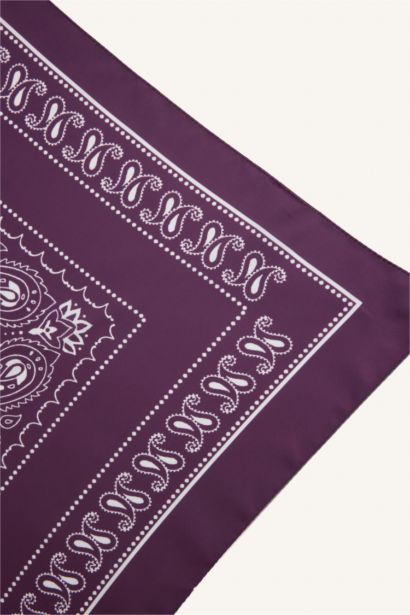 Woman Printed Foulard