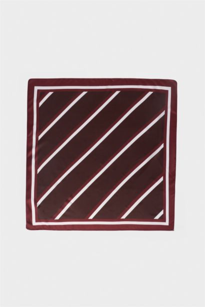 Woman Printed Satin Scarf