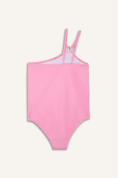 Купальник с цветочным узором для девочек