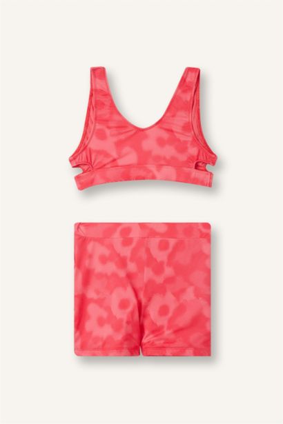 Desenli 2'li Bikini Takım Kız Çocuk