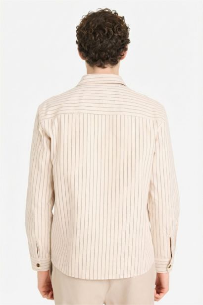 Flannel Striped Shirt