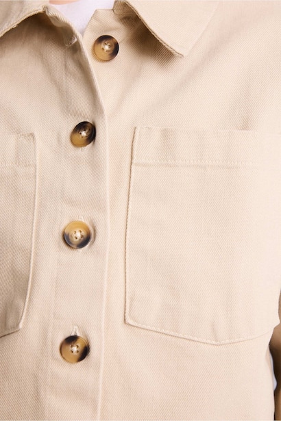 Girl Gabardine Shirt