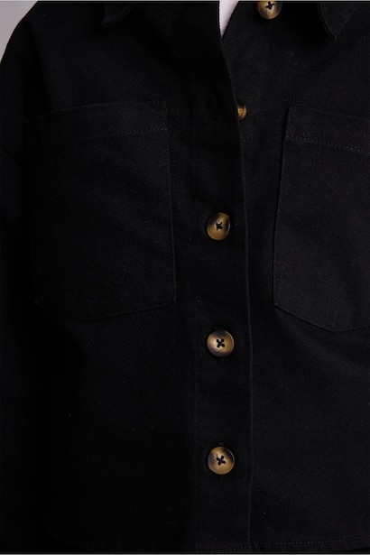 Girl Gabardine Shirt