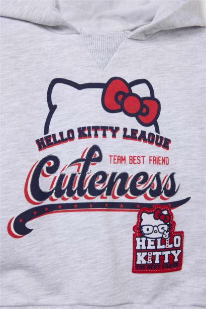 Girl Hello Kitty Hooded Sweatshirt Leggings 2 Piece Set