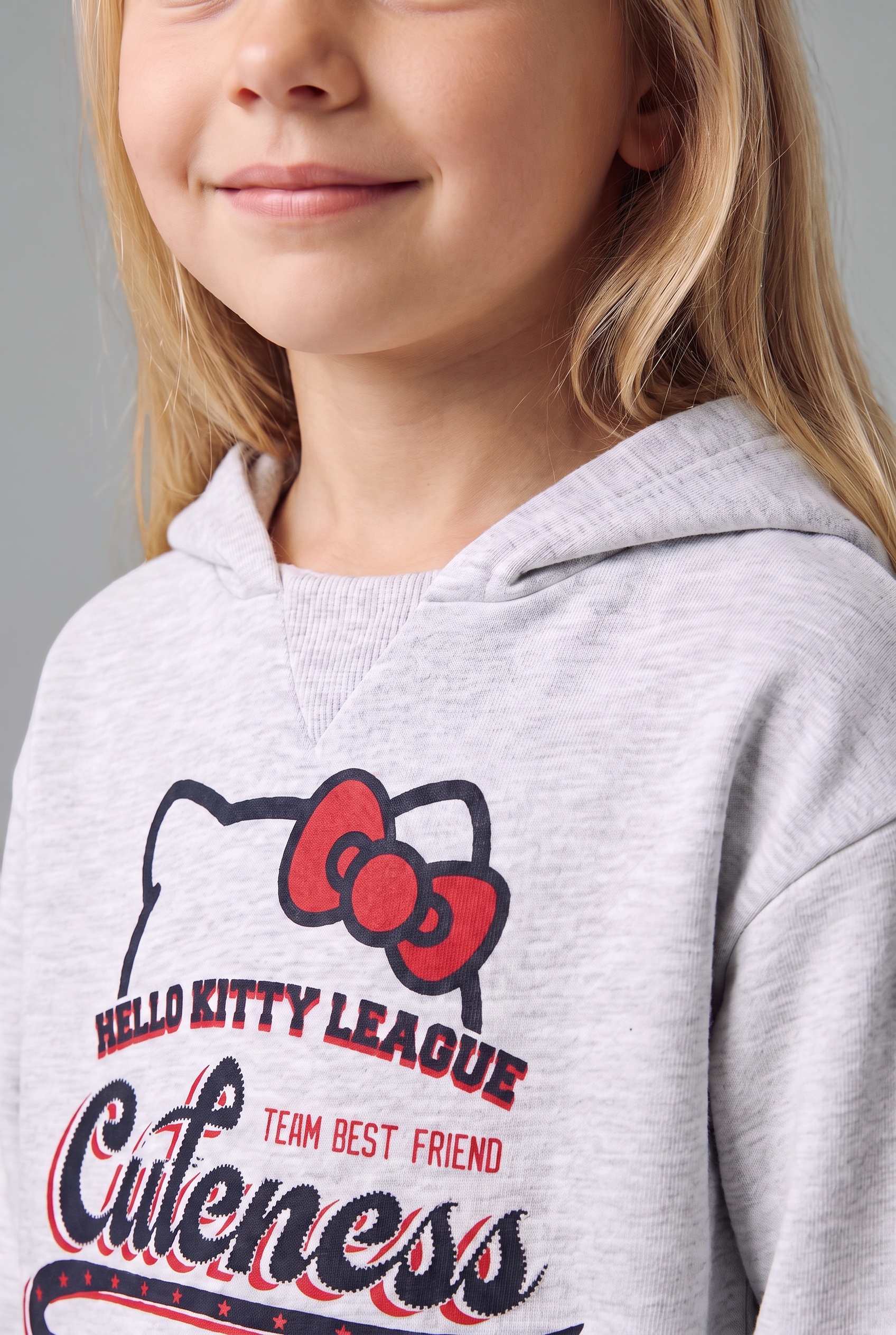 Girl Hello Kitty Hooded Sweatshirt Leggings 2 Piece Set