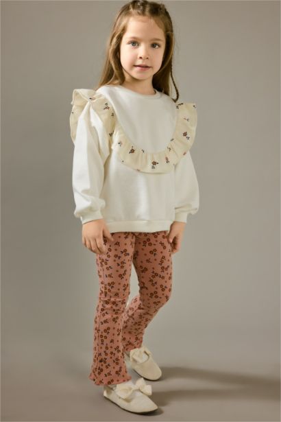 Baby Girl Flare Floral Leggings