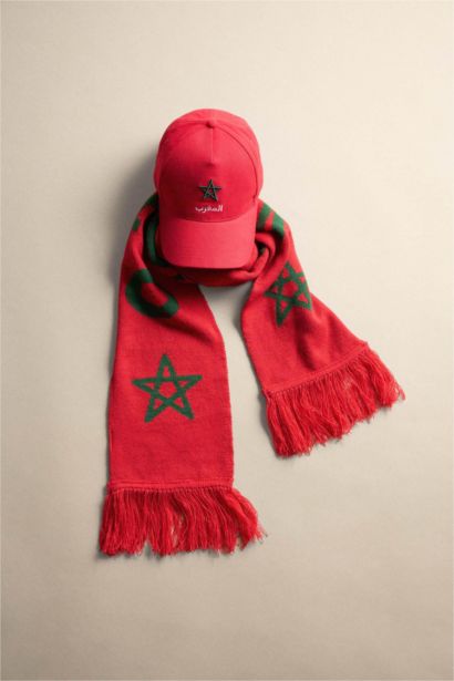 Écharpe drapeau Maroc pour homme
