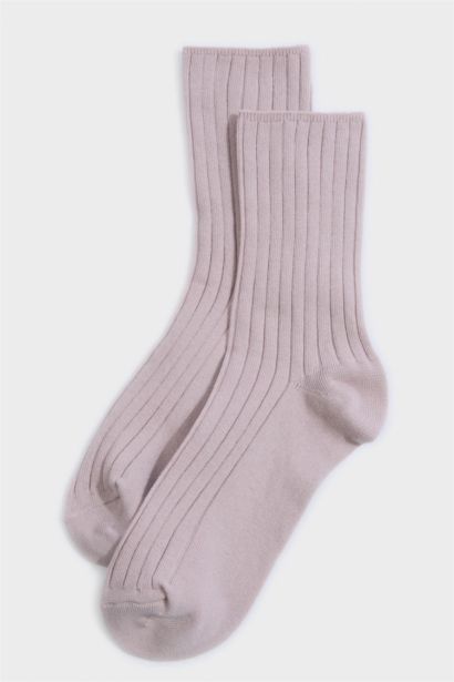 Kadın 5'li Pamuklu Uzun Çorap