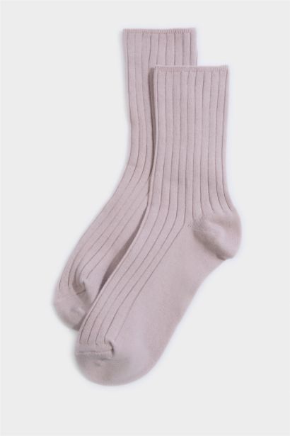 Kadın 5'li Pamuklu Uzun Çorap