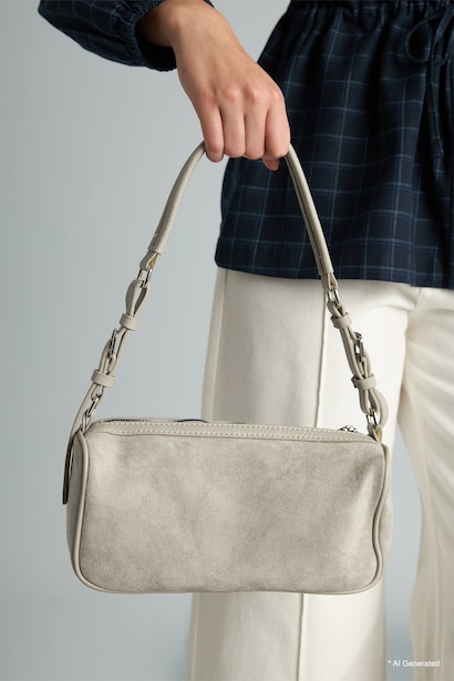 Suede Shoulder bag