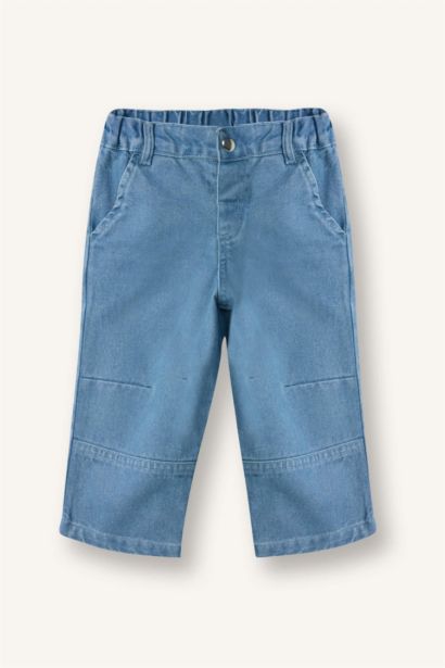 Beli Lastikli Jean Pantolon Erkek Bebek