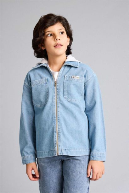 جاكيت اولادي بكابيشون قابلة للإزالة