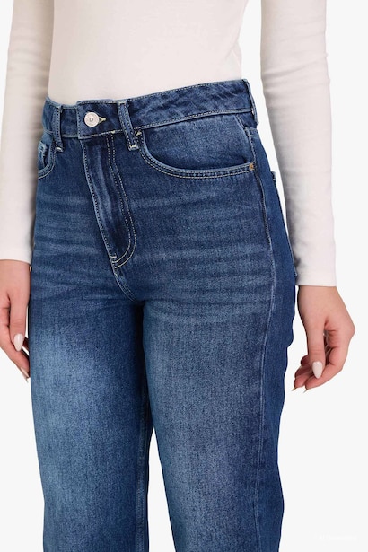 Mom Fit Yüksek Bel Jean