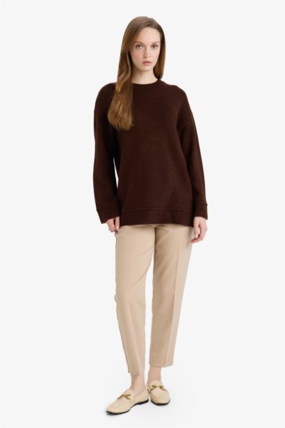 Loose Fit Knitwear Tunic