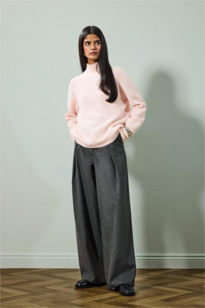 Regular Fit Turtleneck Knitwear Pullover