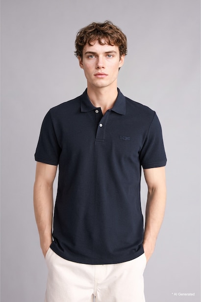 Regular Fit Short Sleeve Polo T-Shirt