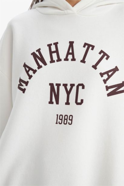 Relax Fit Printed Sweatshirt