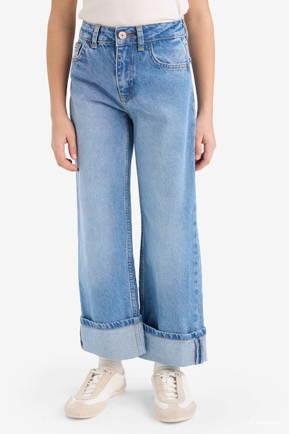 Straight Fit Jean Kız Çocuk