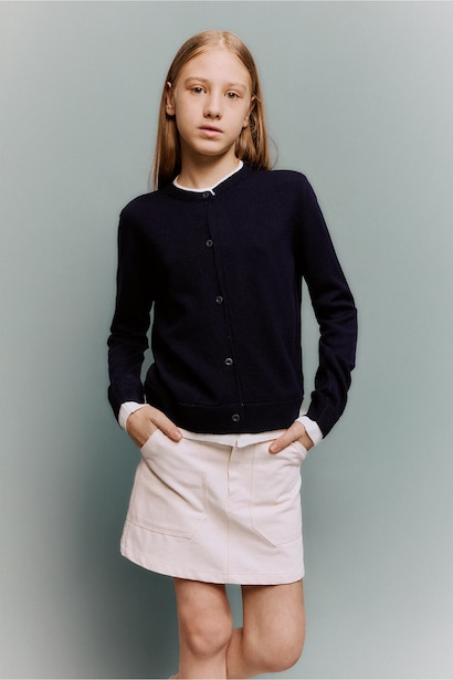 Girl Knitted Cardigan