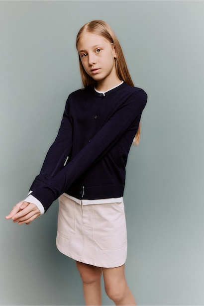 Girl Knitted Cardigan