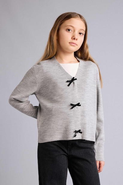 Regular Fit V-Neck Cardigan