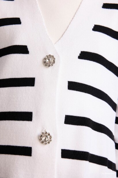 Girl Regular Fit V-Neck Cardigan